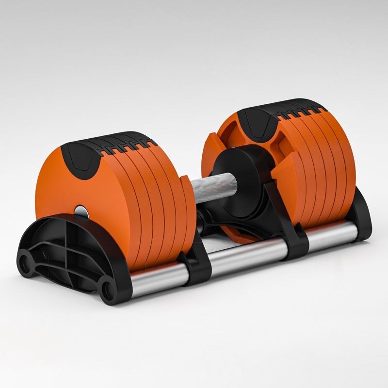 Free Weight Round Weightliftin - Adjustable Dumbbell Pair 40Kg 评论和价格