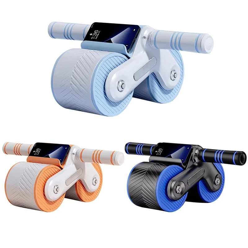 Auto-Rebound Double-Wheel Ab R - Ab Roller Wheel With Elbow Support 评论和价格