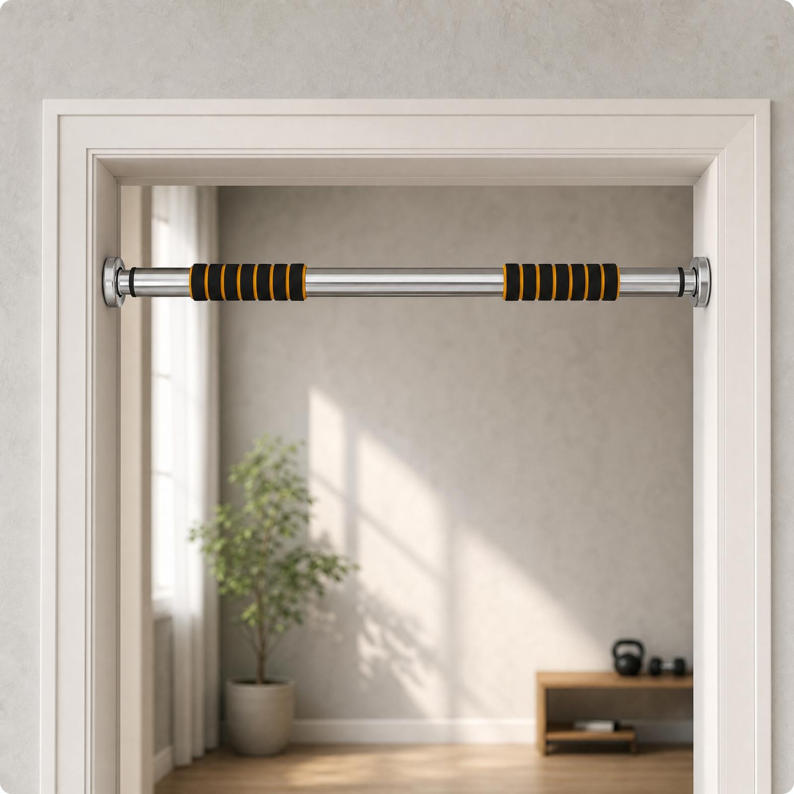 Portable Door Frame Chin Up Ba - Door Pull Up Bar No Screw 评论和价格