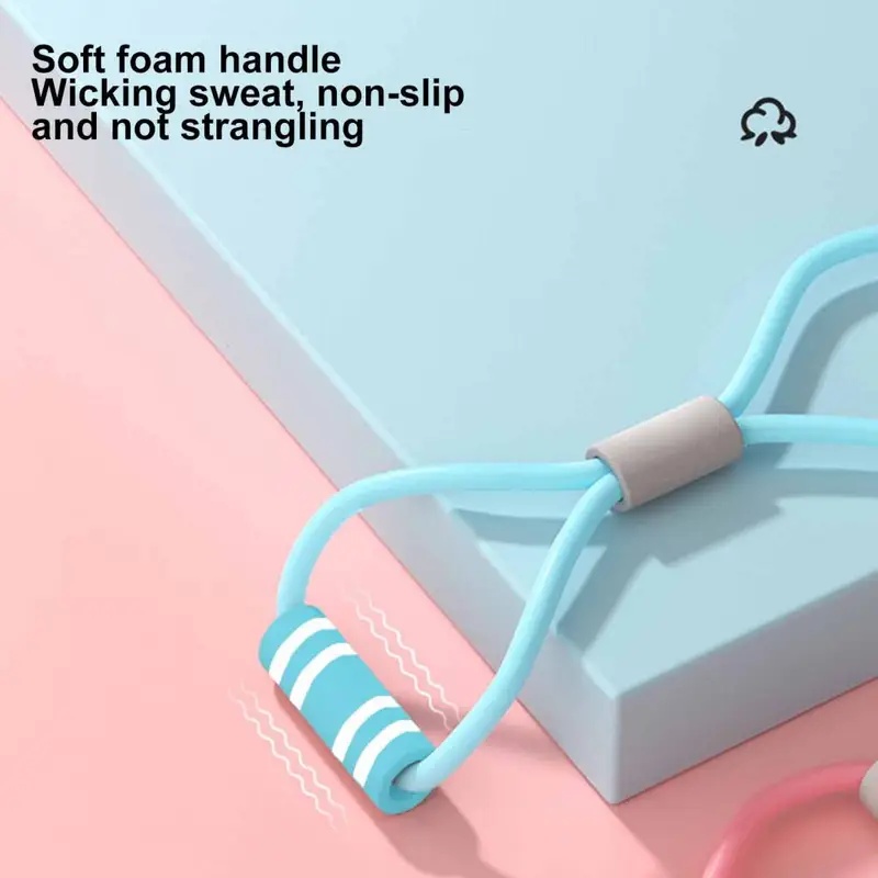 Fitness Resistance Band with H - Resistance Bands Set With Handles 评论和价格