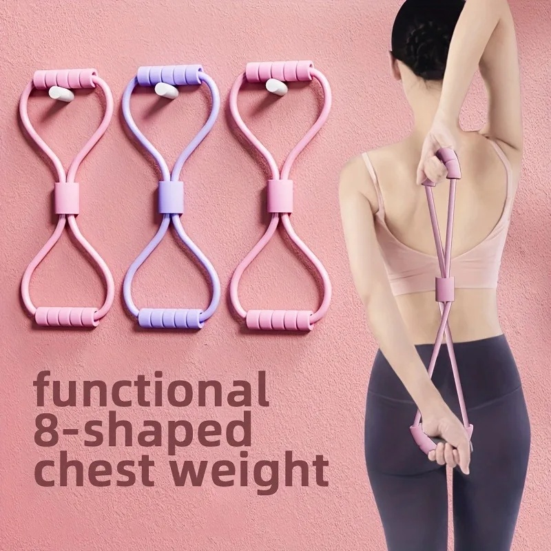 Tension Strap Fitness Stretch  - Resistance Bands Set With Handles 评论和价格
