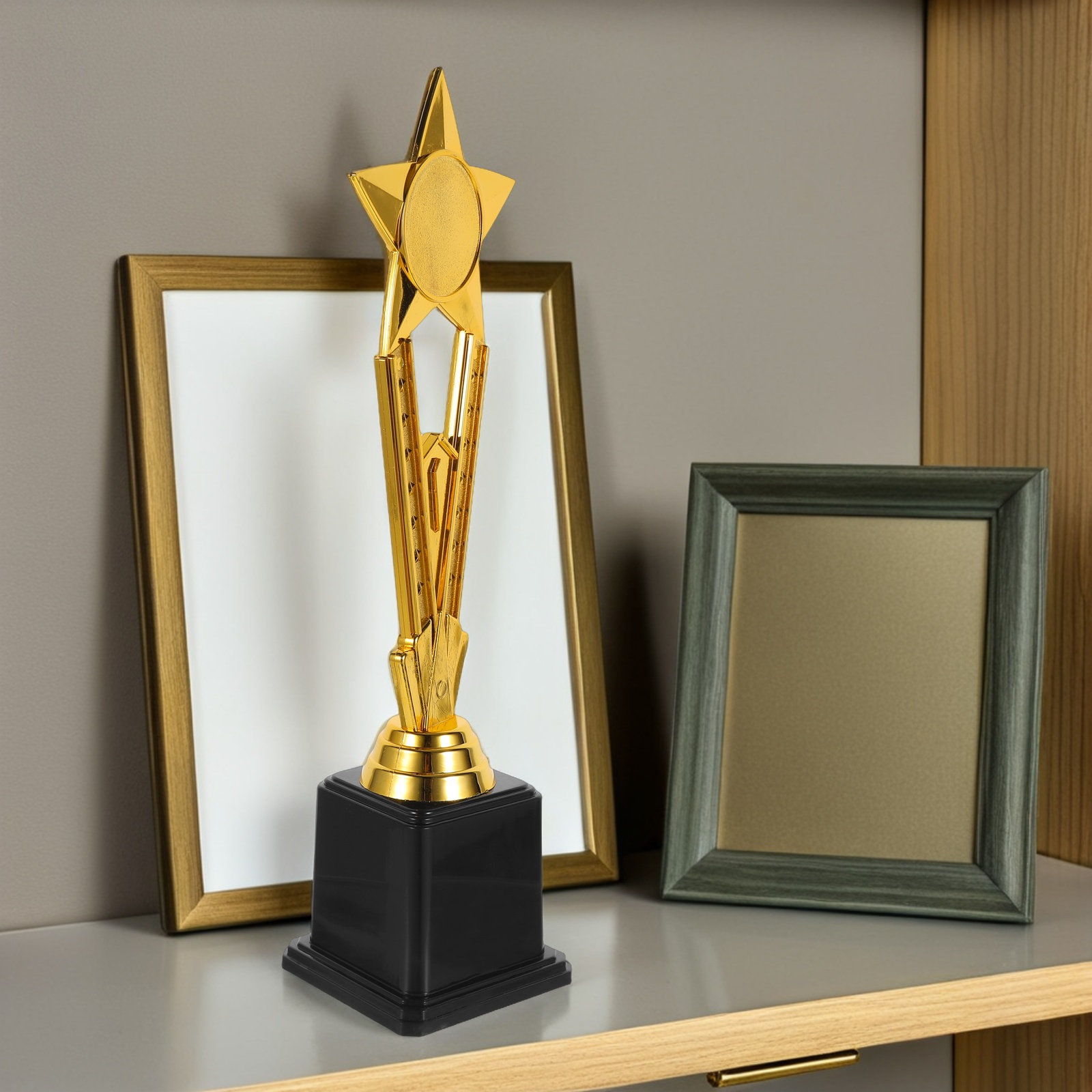 Gold Star Trophy Cup Small Pla - Team Sports 评论和价格