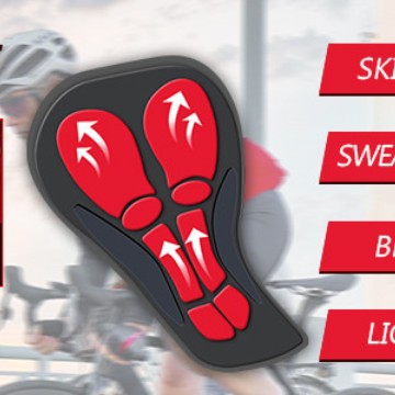 Cycling Shorts Breathable Mesh - Padded Cycling Shorts 5D Gel 评论和价格