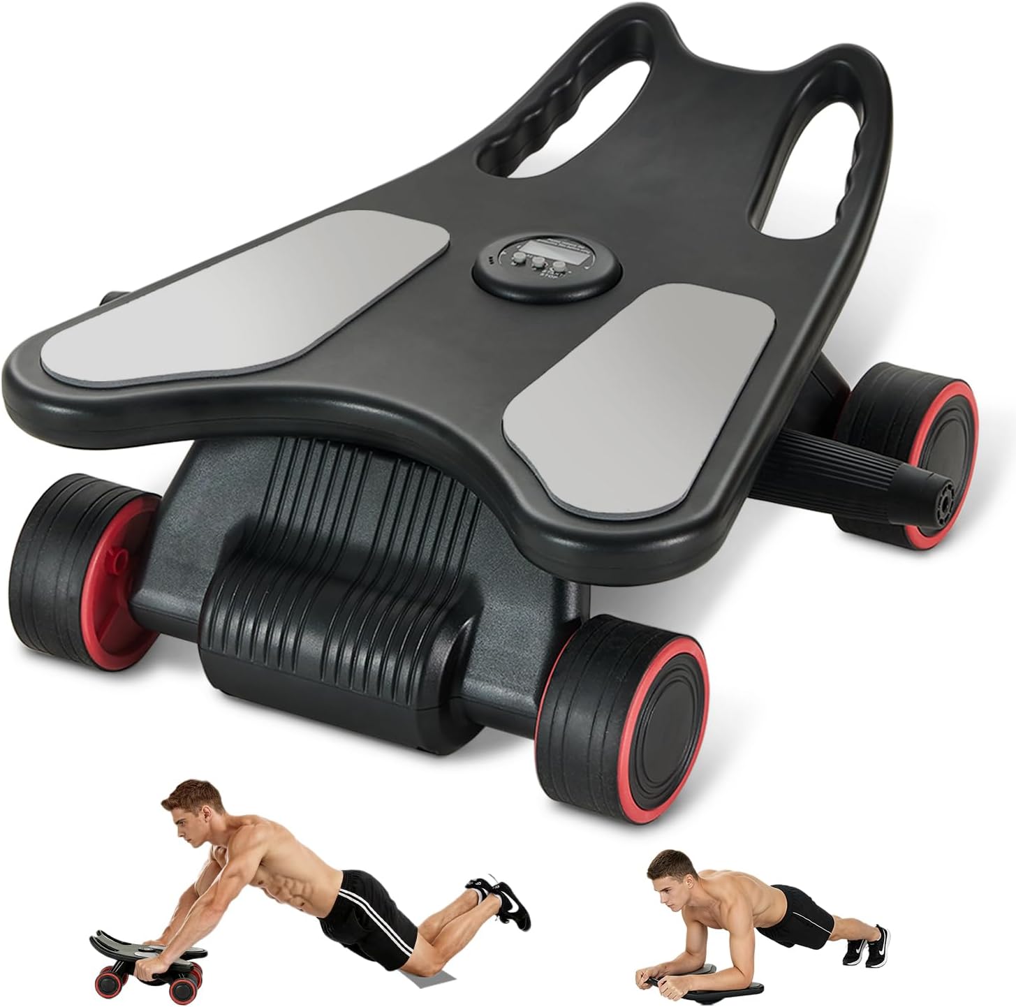 Ab Roller Wheel, Ab Roller, Up - Ab Roller Wheel With Elbow Support 评论和价格