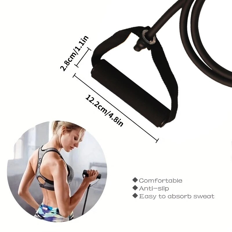 Resistance Bands With Handles, - Resistance Bands Set With Handles 评论和价格