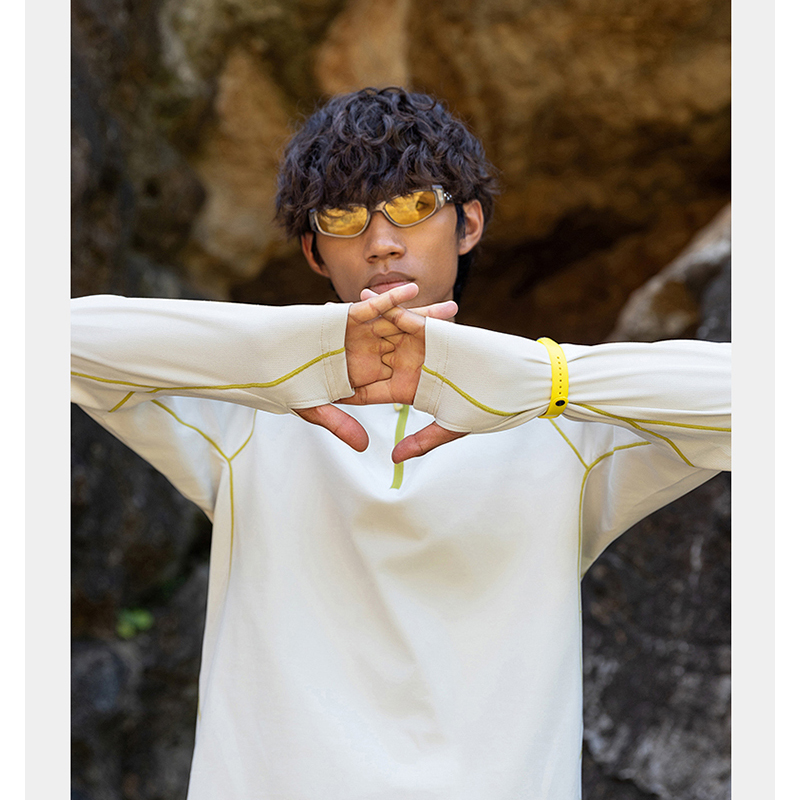 Men's Outdoor Half-Zip Long Sl - Hiking 评论和价格