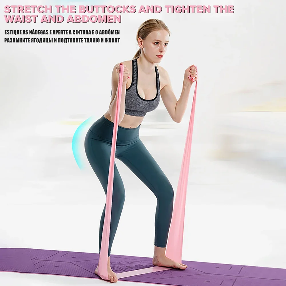 Length 200cm Yoga Pilates Stre - Pilates Bar Kit With Resistance Bands 评论和价格