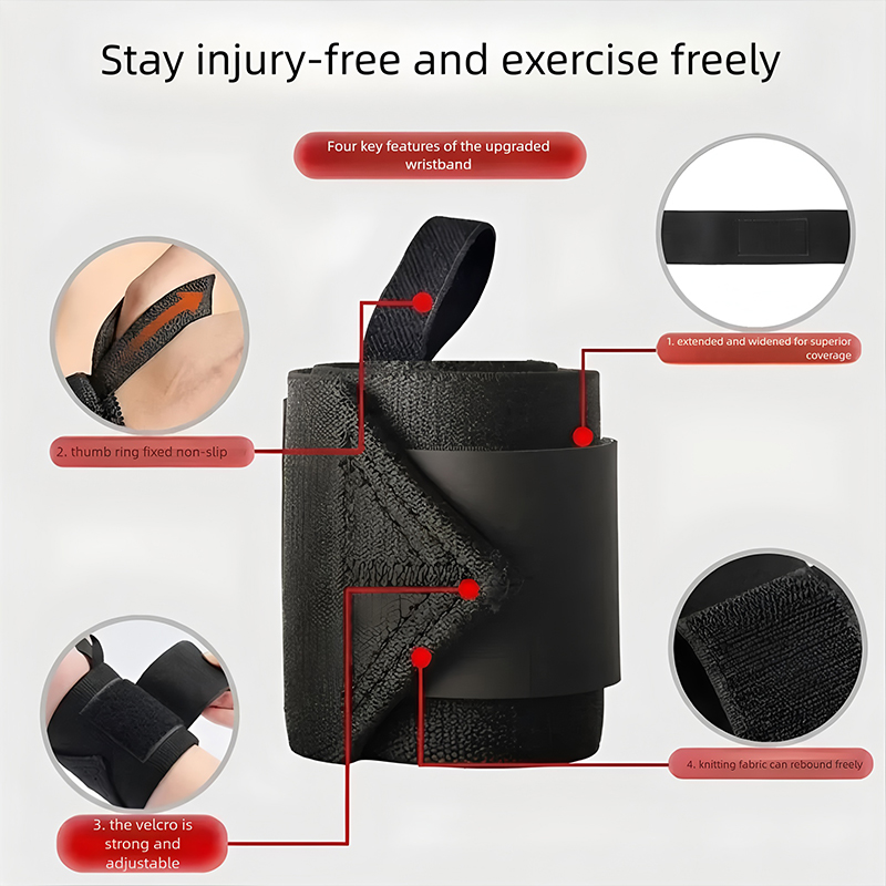 Padded Hard Wrist Wrap Support - Wrist Wraps Weightlifting Support 评论和价格