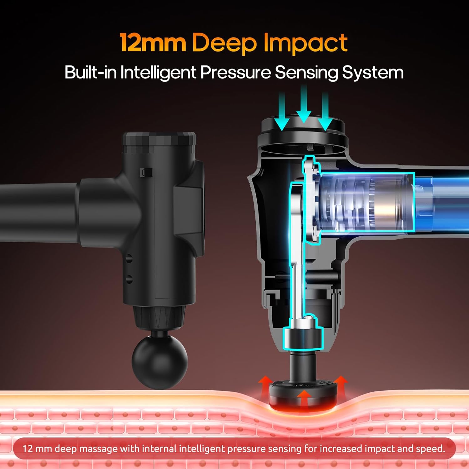 LINGTENG Deep Tissue Massage G - Electric Massage Gun Deep Tissue 评论和价格