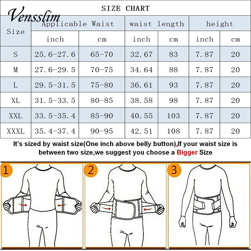 Vensslim Slimming Compression  - Sweat Waist Trainer Belt Neoprene 评论和价格