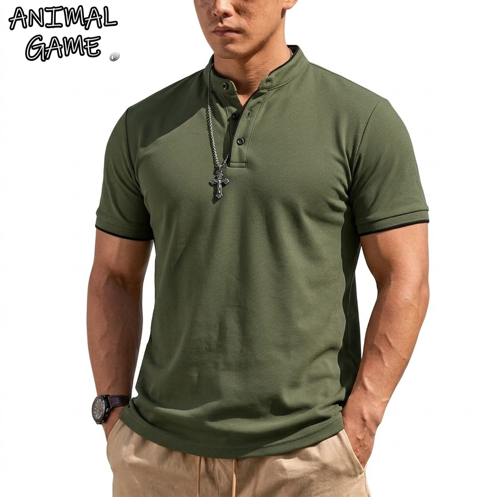 Summer Short Sleeve Henley Shi - Hiking 评论和价格