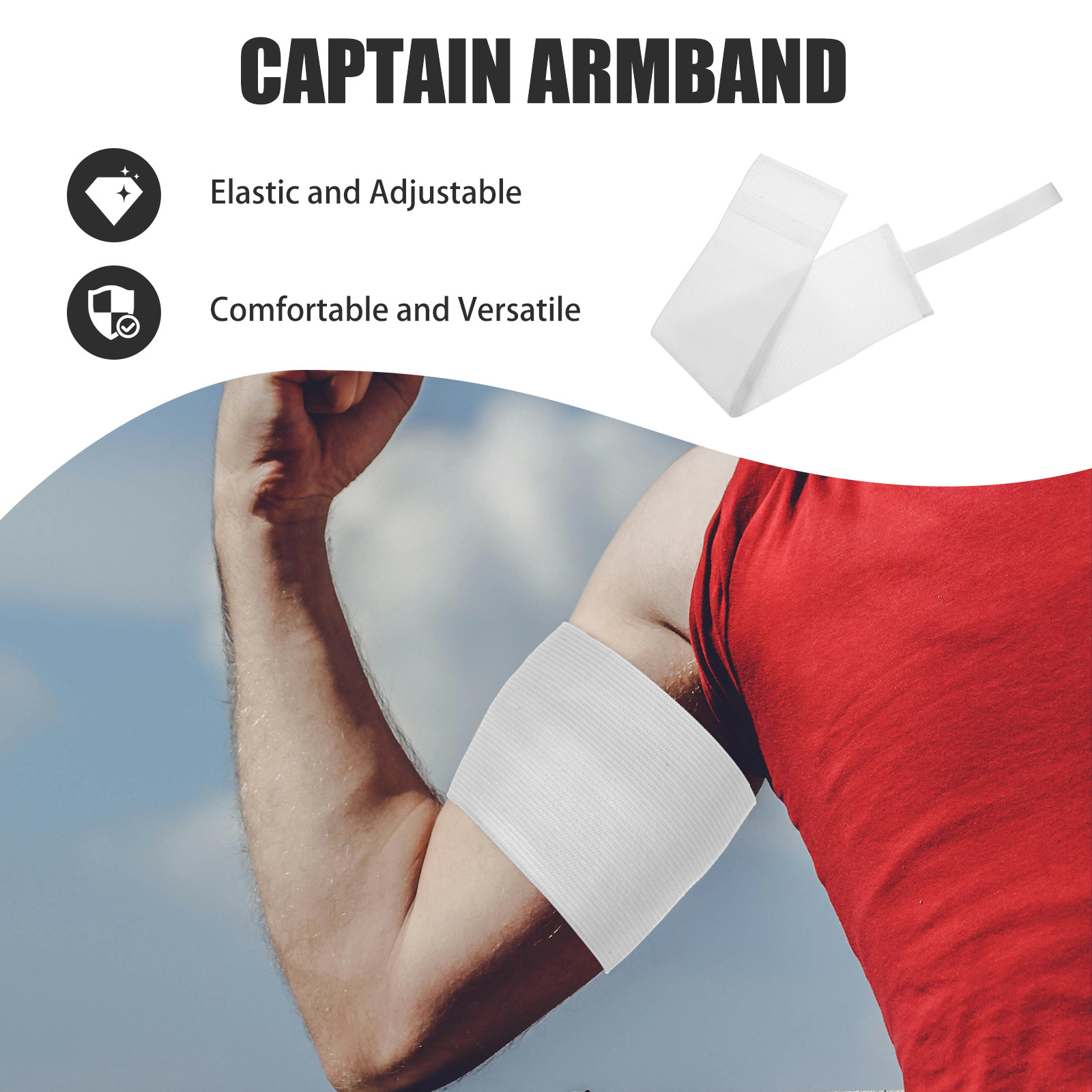 4Pcs Football Captain Armband  - Team Sports 评论和价格