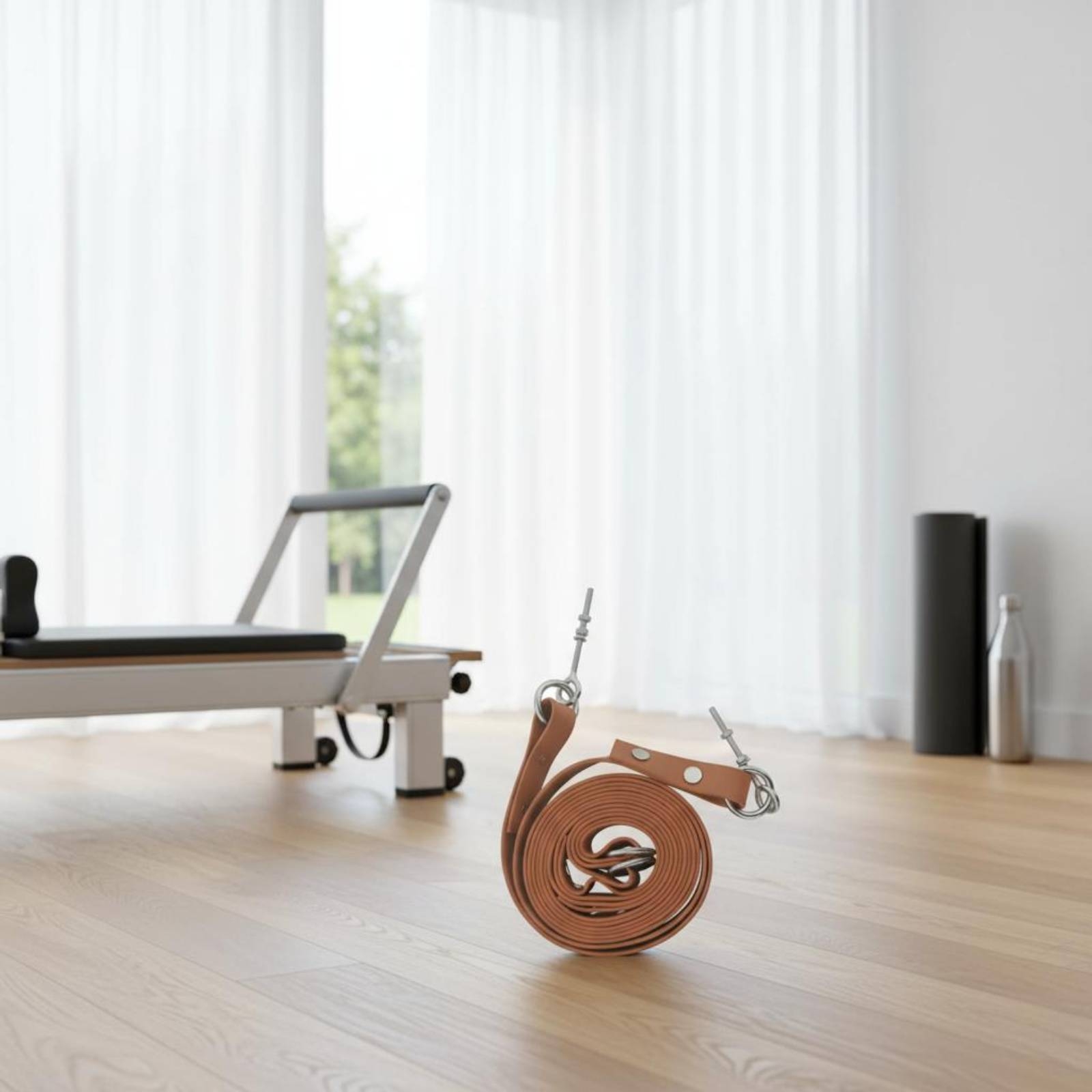 Reformer Double Loop Strap Com - Fitness Equipment 评论和价格