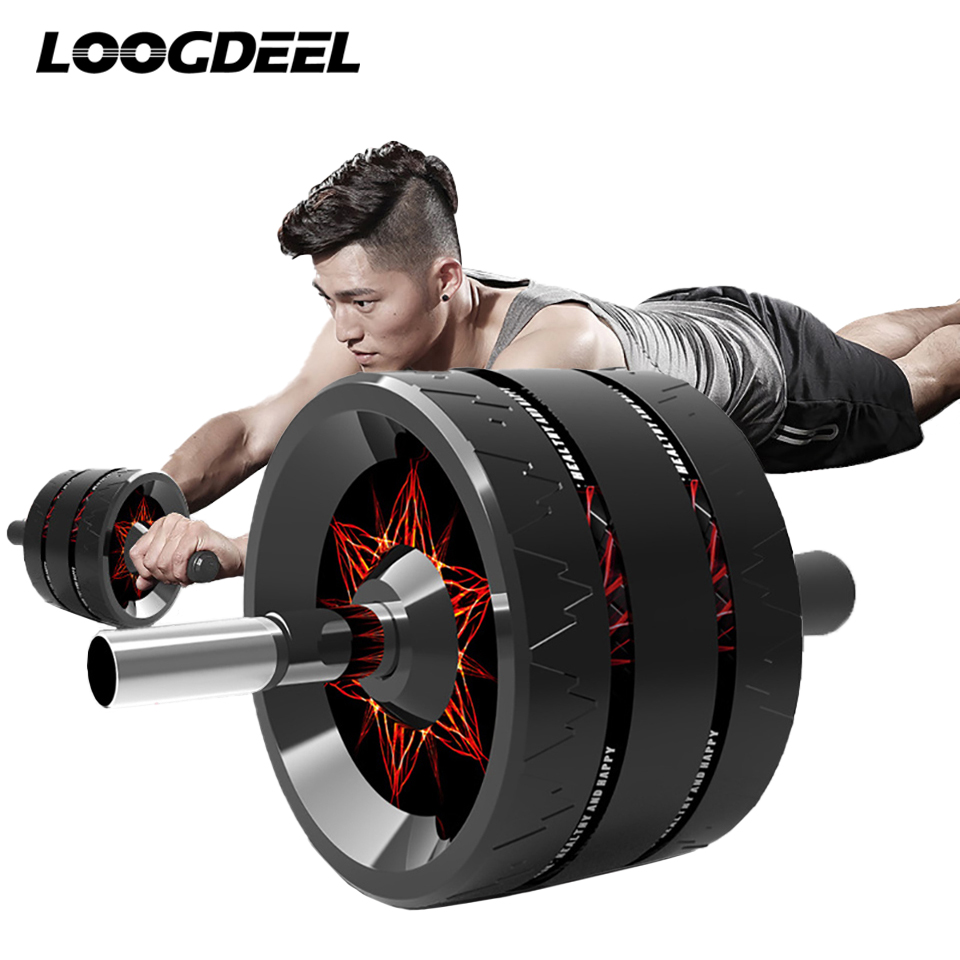 LOOGDEEL Abdominal Wheel Home  - Ab Roller Wheel With Elbow Support 评论和价格